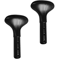F Fityle 2 Nailon Palm Grip Canoa Paleta T Manija Kayak Accesorios F Sup Paddle Negro